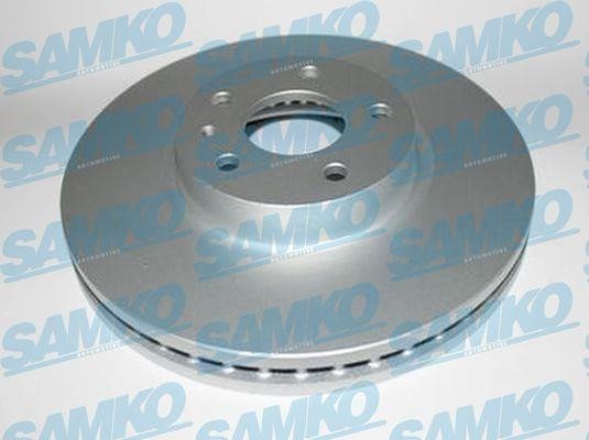 Samko F1047VR Front brake disc ventilated F1047VR