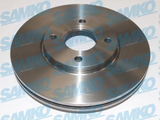 Samko F1049V Front brake disc ventilated F1049V