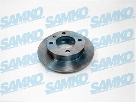 Samko F1071P Unventilated front brake disc F1071P