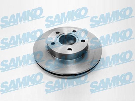 Samko F1231V Front brake disc ventilated F1231V