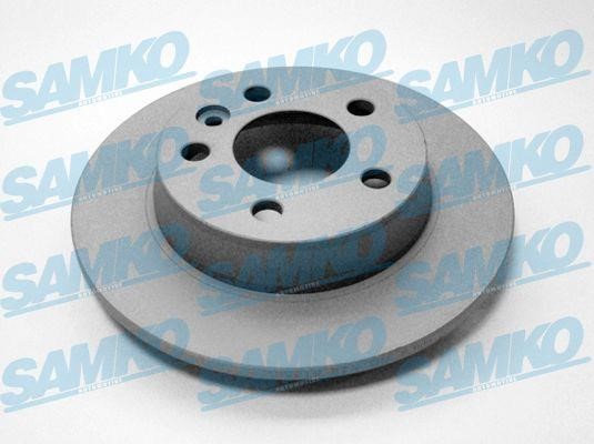 Samko F1581PR Unventilated brake disc F1581PR