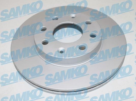Samko D4001VR Vented brake disc, 1 pc D4001VR D4001VR Samko Vented brake disc, 1 pc
