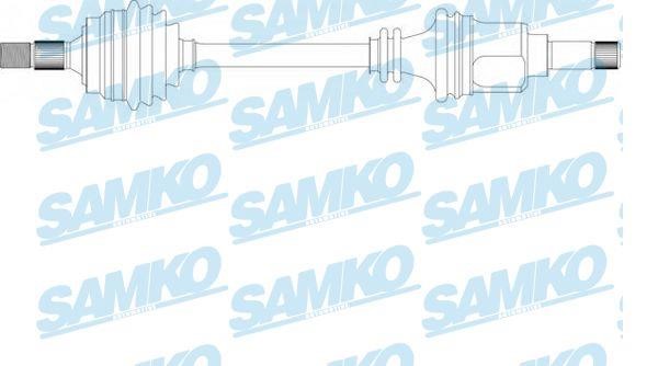 Samko DS16034 Drive shaft DS16034