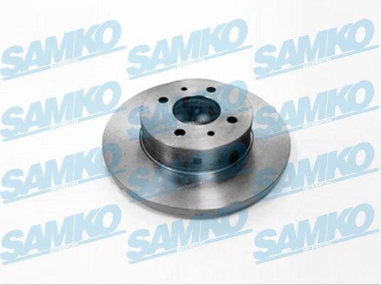 Samko F2041P Unventilated front brake disc F2041P