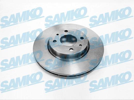 Samko F2051V Front brake disc ventilated F2051V