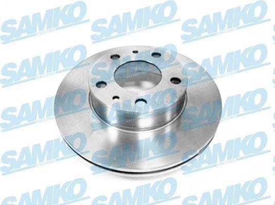 Brake disc Fiat: F2171VR Samko Vented brake disc, 1 pc