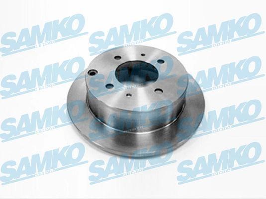Samko H2009P Rear brake disc, non-ventilated H2009P