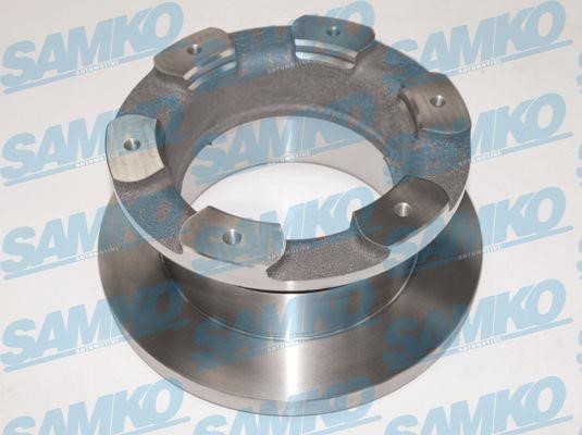 Samko I1025P Rear brake disc, non-ventilated I1025P