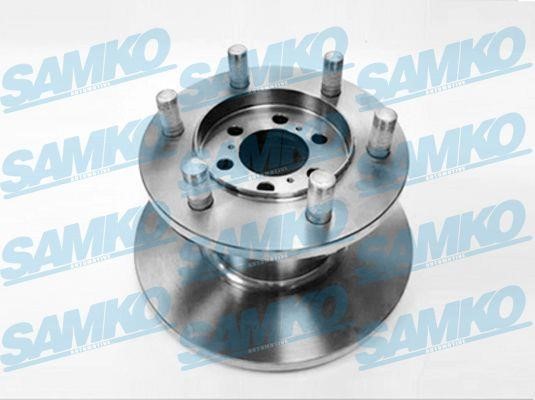 Samko I2029K Unventilated brake disc I2029K