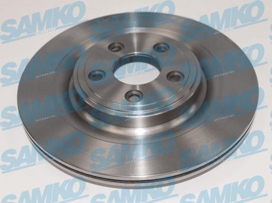 Samko J1007V Rear ventilated brake disc J1007V