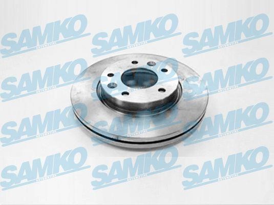 Samko K2002V Front brake disc ventilated K2002V