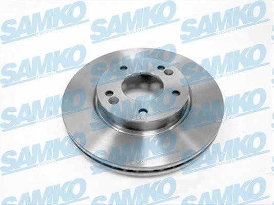 Samko K2016VR Vented brake disc, 1 pc K2016VR K2016VR Samko Vented brake disc, 1 pc