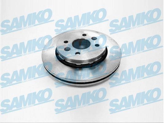 Samko K2021V Front brake disc ventilated K2021V