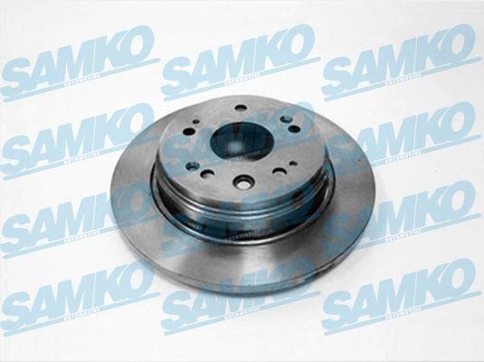 Samko H1025P Rear brake disc, non-ventilated H1025P