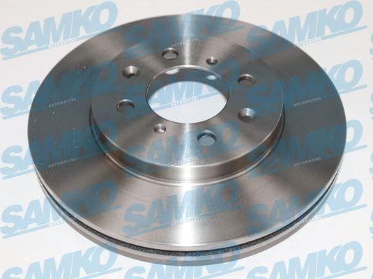 Samko H1027V Front brake disc ventilated H1027V