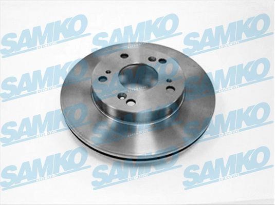 Samko H1038V Front brake disc ventilated H1038V