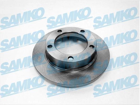 Samko L1011P Unventilated front brake disc L1011P