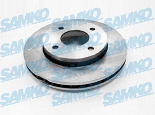 Samko M2026V Front brake disc ventilated M2026V