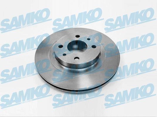Samko L1052V Front brake disc ventilated L1052V