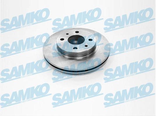 Samko L1053V Front brake disc ventilated L1053V