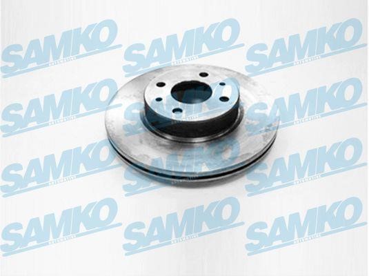 Samko L2101V Front brake disc ventilated L2101V