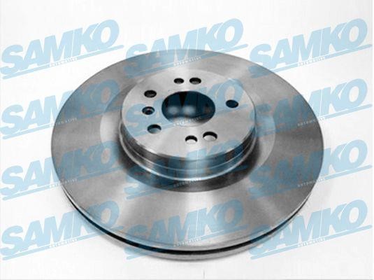 Samko M2038V Front brake disc ventilated M2038V