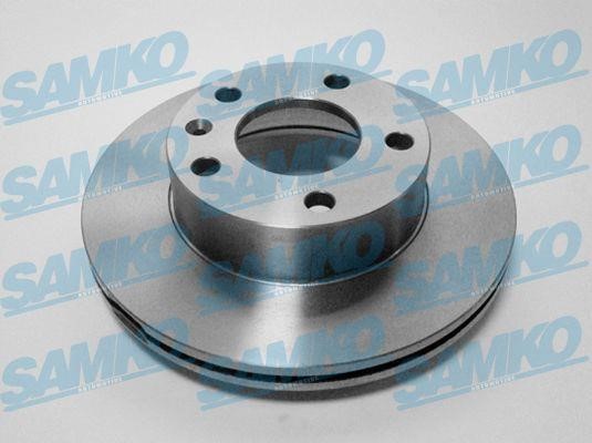 Samko L4003V Front brake disc ventilated L4003V