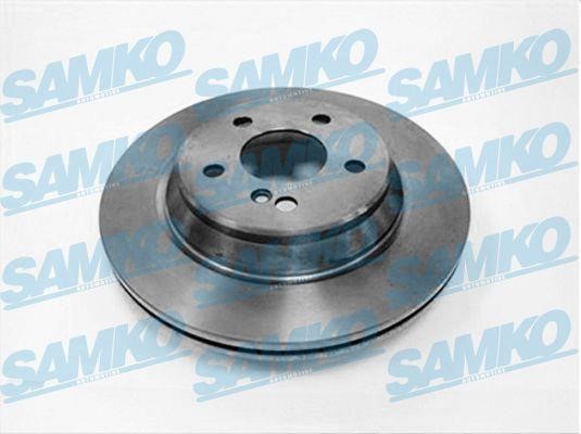 Samko M2047V Rear ventilated brake disc M2047V