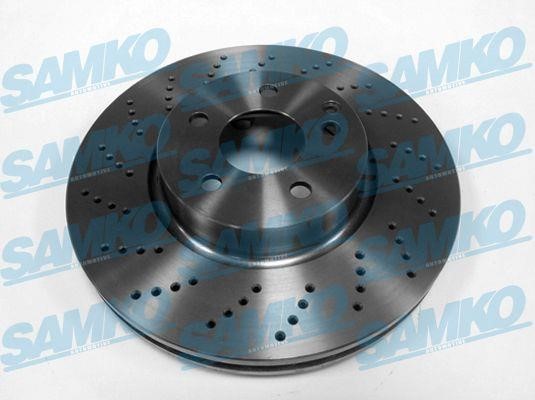Samko M2058V Front brake disc ventilated M2058V