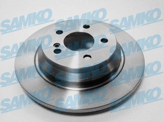 Samko M2076P Unventilated brake disc M2076P