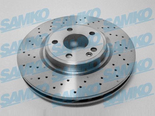 Samko M2092V Ventilated brake disc with perforation M2092V