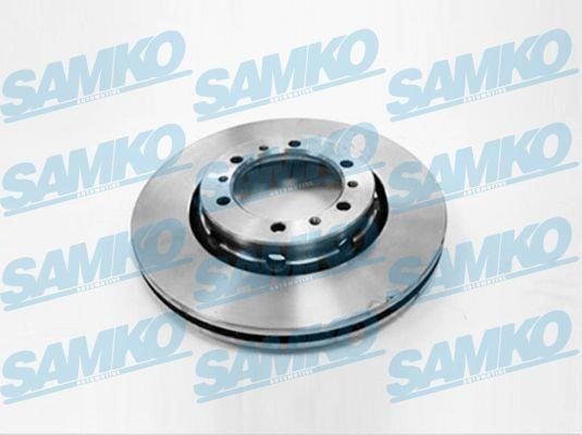Samko M1025V Front brake disc ventilated M1025V