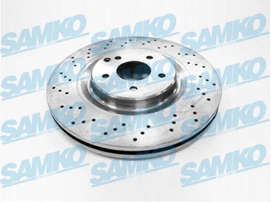 Samko M2009V Front brake disc ventilated M2009V
