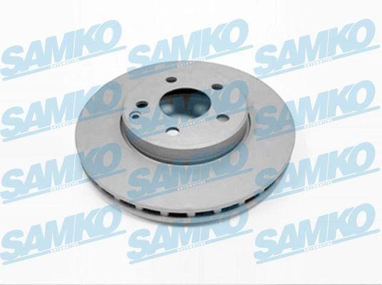 Samko M2017VR Front brake disc ventilated M2017VR