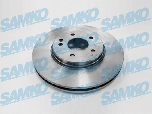 Samko M2611V Front brake disc ventilated M2611V