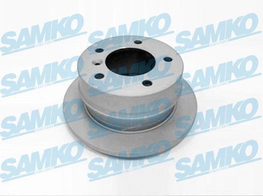 Samko M2661PR Unventilated brake disc M2661PR
