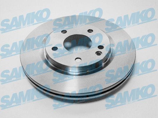 Samko M2701V Front brake disc ventilated M2701V