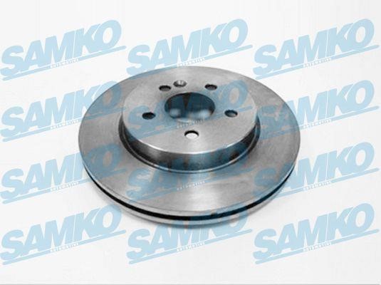 Samko M2711V Front brake disc ventilated M2711V
