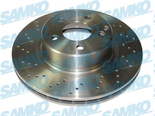 Samko M2734V Front brake disc ventilated M2734V
