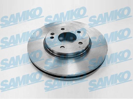 Samko M2737V Front brake disc ventilated M2737V