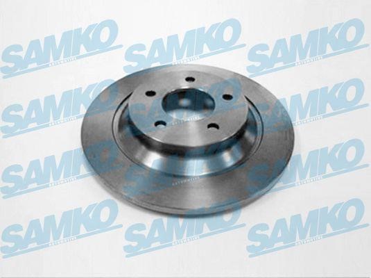 Samko M5015P Unventilated brake disc M5015P