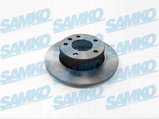 Samko O1131P Unventilated brake disc O1131P