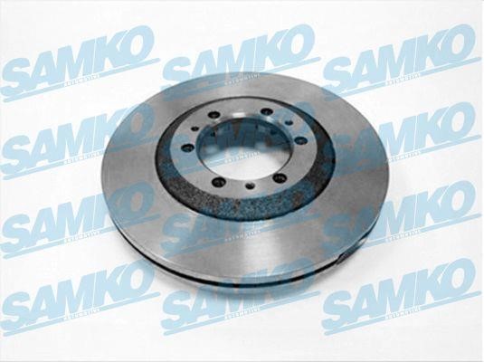 Samko O1371V Front brake disc ventilated O1371V