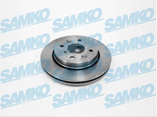 Samko M5611V Front brake disc ventilated M5611V