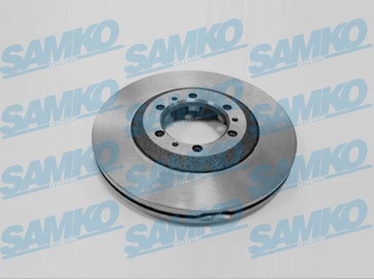 Samko O1373V Front brake disc ventilated O1373V