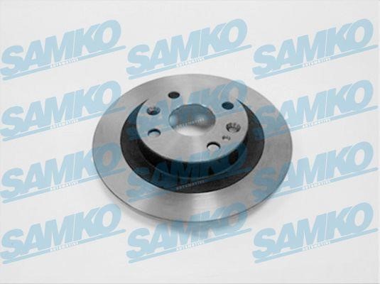 Samko M5751P Unventilated brake disc M5751P