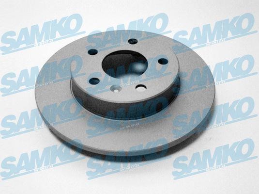 Samko O1431PR Unventilated brake disc O1431PR