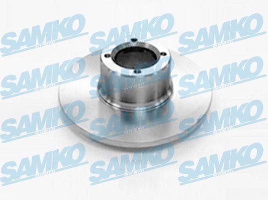 Samko N1022P Unventilated front brake disc N1022P