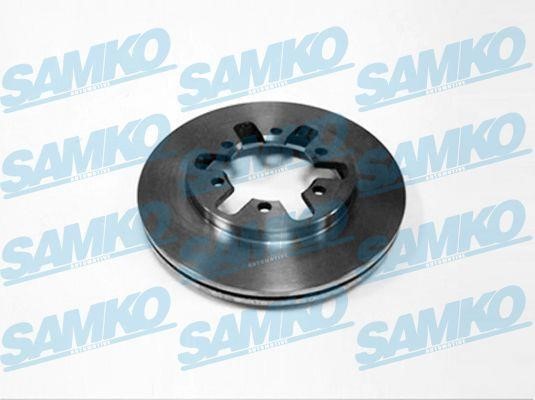 Samko N2631V Front brake disc ventilated N2631V
