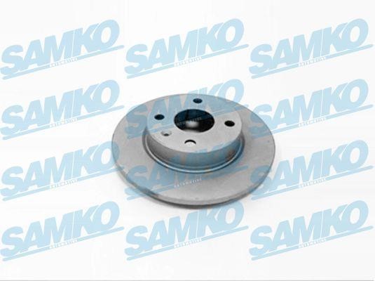 Samko O1013PR Unventilated brake disc O1013PR